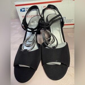 Elegant Black Women's Sandals